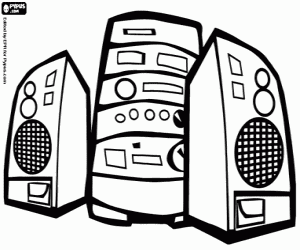 A high-fidelity equipment coloring page