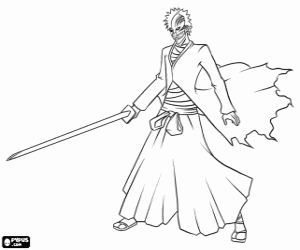 Hollow Ichigo, Bleach coloring page