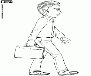 Homo sapiens sapiens coloring page