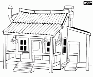 The house of the koala brothers coloring page