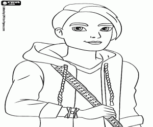 Hunter Huntsman, son of Huntsman coloring page
