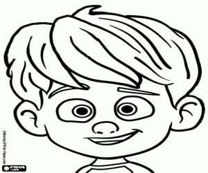 The illusion of Nate Gardner coloring page