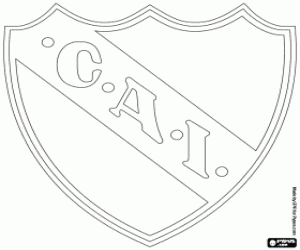 Independiente de Avellaneda emblem coloring page