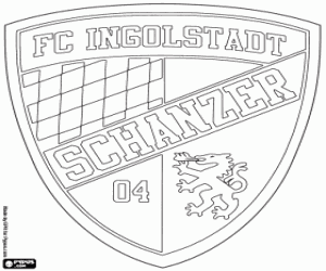 Ingolstadt 04 badge coloring page