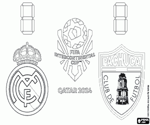 Intercontinental Cup 2024 Final coloring page