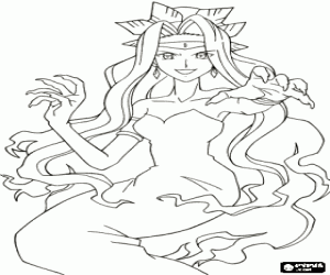Izuru, Pichi Pichi Pitch coloring page
