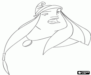 Jeanneline, Dragon Hunters character coloring page