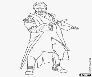 Kevin Flynn,character in Tron Legacy coloring page