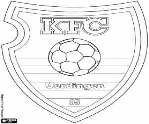 KFC Uerdingen 05 emblem coloring page