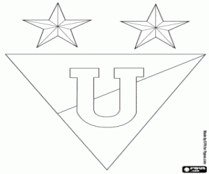 LDU, Liga de Quito emblem coloring page