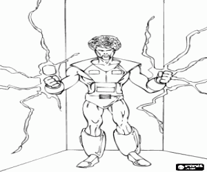 Leader, the greatest Hulk enemy coloring page