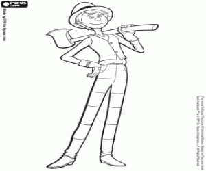 Once-ler, a young woodcutter coloring page