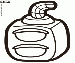 Lights signal of the circuit coloring page