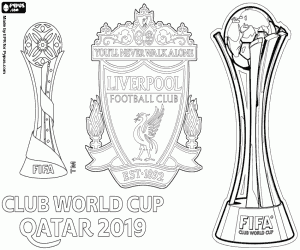 Liverpool, 2019 world champion coloring page