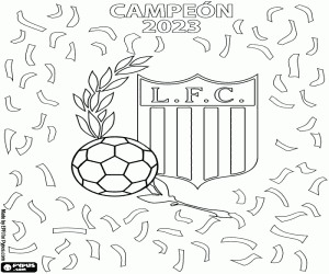 Liverpool FC, 2023 champion coloring page