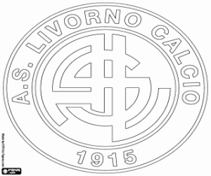 AS Livorno Calcio logo coloring page