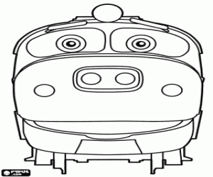 Locomotive Brewster, Chuggington coloring page