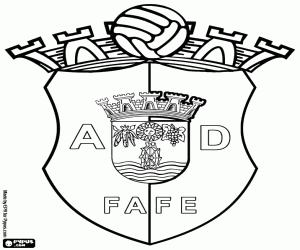 Logo of AD Fafe coloring page