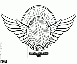 Logo of Akhisar Belediyespor coloring page