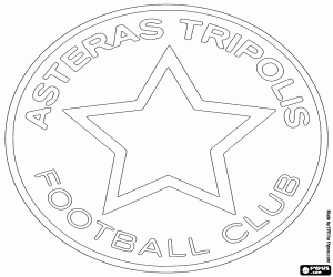 Logo of Asteras Tripolis FC coloring page
