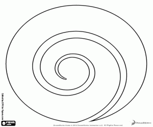 Logo of the Boov coloring page