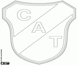 Logo of CA Temperley coloring page