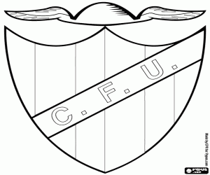 Logo of CF União da Madeira coloring page