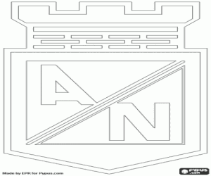 Logo of Club Atlético Nacional coloring page