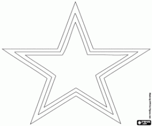 Logo of Dallas Cowboys coloring page