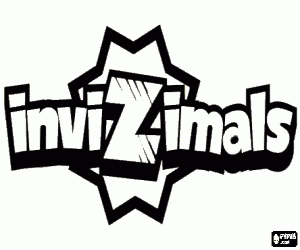 Logo Invizimals coloring page