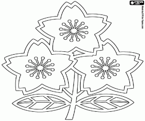 Logo of the Japanese Rugby Team coloring page