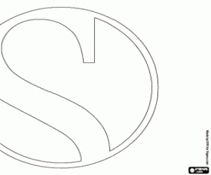 Logo of Sauber F1 Team coloring page