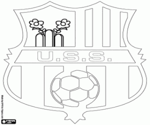 Logo of Sassuolo Calcio coloring page