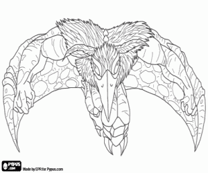 Lord of the skies, Noctis, Gormiti coloring page