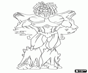 Lucas, the Forest Lord coloring page