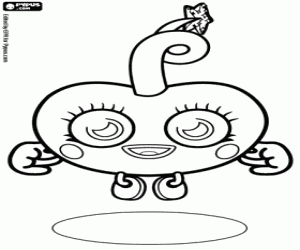Luvli from Moshi Monsters coloring page