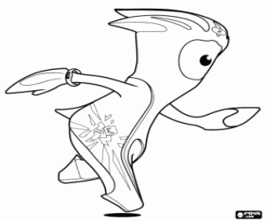 Mandeville, Olympics London 2012 coloring page