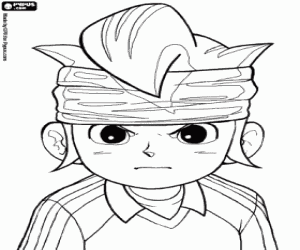 Mark Evans, Raimon goalkeeper coloring page