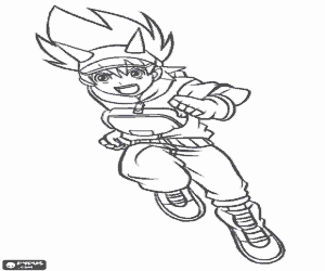 Max Taylor,Dinosaur King protagonist coloring page