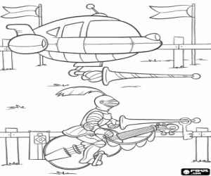 Medieval tournament,Little Einsteins coloring page