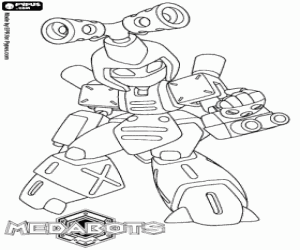 Metabee, Ikki's Medabot coloring page