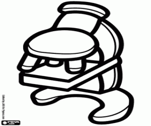 A microscope in the laboratory coloring page