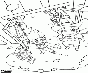 Mission accomplished for Paw Patrol coloring page