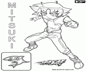 Mitsuki Kaibara, Scan2Go coloring page