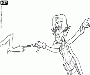 Mordrolf the Magnificent,MuddleEarth coloring page