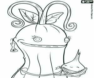 Motherly love of pickles coloring page