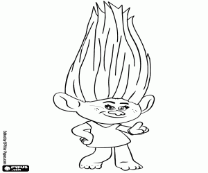 Moxie loves dancing coloring page