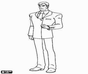 Mr. Kirkpatrick of Galaxy High coloring page
