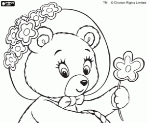 Mrs Tubby Bear, a Noddy character coloring page
