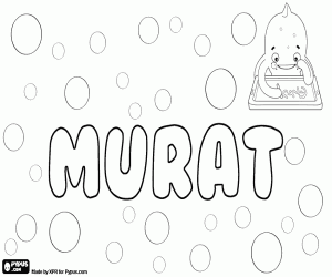 Murat, variant of Murad coloring page